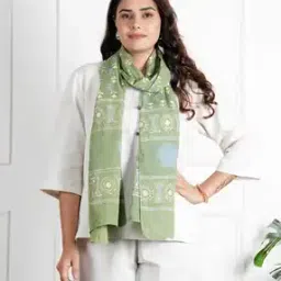 style shoes  Women Cotton Printed Stoles-picture-35