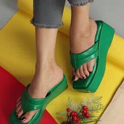 h.m. ladies footwear Women Open-Toe Slip-On Wedges-picture-11