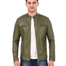 leather retail Men Regular Fit Jacket image 1