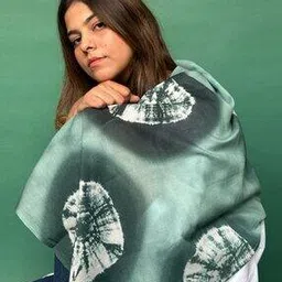 buta buti Women Tie & Dye Cotton Stole-picture-17