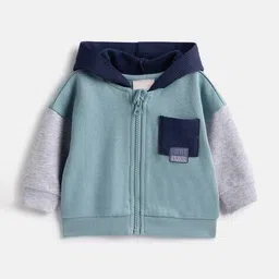 chicco Boys Colourblock Zip-Front Hoodie image 1