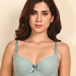 prettycat Stripes T-Shirt Under Wired Bra-picture-32