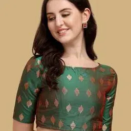 nyrika Women Woven Back-Open Blouse -picture-42