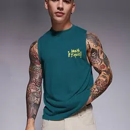 rigo Men Typographic Print Vest-picture-17