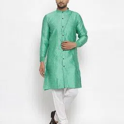 klotthe Kurta with Woven Motifs-picture-16