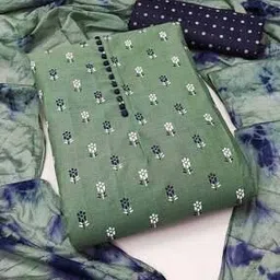 maroosh Women Floral Pattern 3-Piece Unstitched Dress Material-picture-15