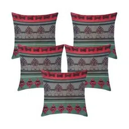 molcha by babita singh Contemporary Digital Printed Set of 5 Cushion Covers-picture-35