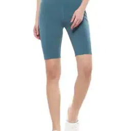 Women High-Rise Cycling Shorts-image-25