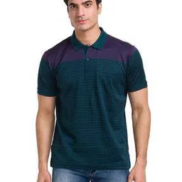 raymond Men Printed Regular Fit Polo T-Shirt-picture-23