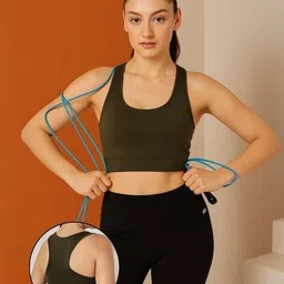 clovia Women Impact Padded Racerback Sports Bra image 1