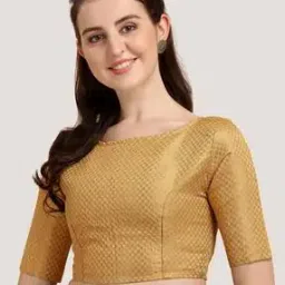 oomph! Women Self-design Back Open Blouse-picture-11