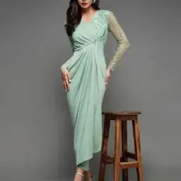 miss chase Women Embellished A-Line Dress-picture-44