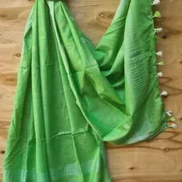 molcha by babita singh Handloom Dupatta with Tassels-picture-29