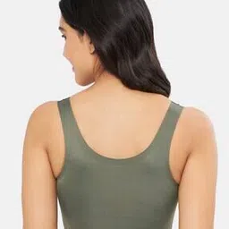 amante Non-Padded Non-Wired Full Coverage Skins Support Scoop Neck Cami Bra  - BRA83501-picture-28