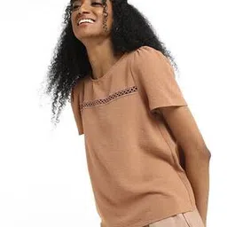 sam Women Schiffli Embroidered Fitted Top-picture-24