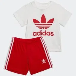 adidas kids Brand Print T-Shirt with Shorts-picture-33