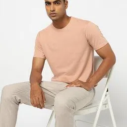 yousta Men Regular Fit Crew-Neck T-Shirt-picture-16