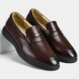 luxoro formello Men Round-Toe Penny Loafers-picture-11