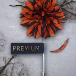 peluche Striped Petals Brooch-picture-22