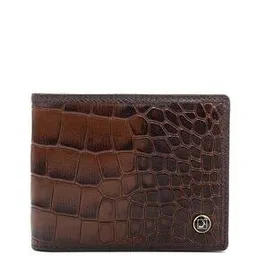 da milano Men Logo Applique Bi-Fold Wallet with Stitch Detail-picture-14