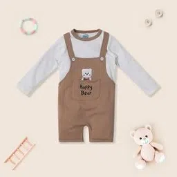 nauti nati Embroidery Dungaree Set-picture-17