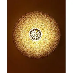 afast Set of 4 LED Compatible Mosaic Glass Ceiling Lamps-picture-49