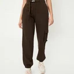 max Women Side Taped Sports Joggers image 1