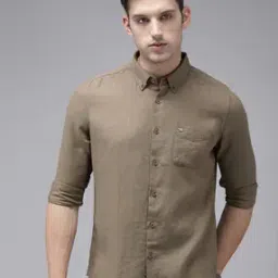 the bear house Men Slim Fit Shirt with Patch Pocket-picture-31