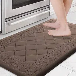 luxehome international Geometric Pattern Anti-Skid Door Mat-picture-36