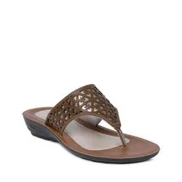bata Thong Flat Sandals with Cutouts-picture-19