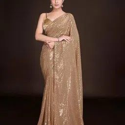 yankita Women Embellished Saree with Sequins Detail-picture-12
