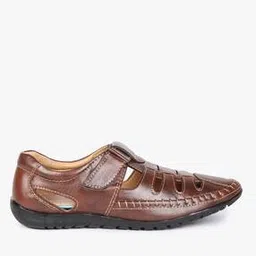 cristofano Round-Toe Shoe-Style Sandals-picture-42