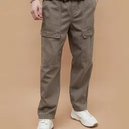 forca by lifestyle Men Pleated Slim Fit Pants-picture-50