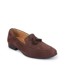 fausto Suede Tasseled Loafers-picture-19