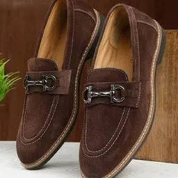 teakwood leathers Men Slip-On Loafer Shoes with Metal Accent-picture-39