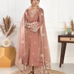 smowkly Women Embroidered Straight Kurta Set-picture-27