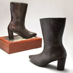 clog london Women Ankle-Length Boots With Synthetic Upper-picture-18