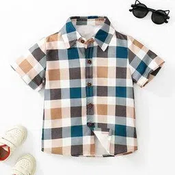 tior Boys Checked Regular Fit Shirt-picture-44