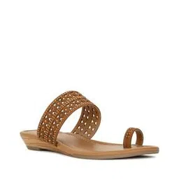 bata Women Embellished Ring-Toe Flat Sandals-picture-34