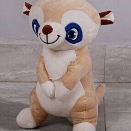 Dukiekooky Kids Grey & White Meerkat Soft Toy- Hight 30 CM-picture-20