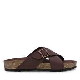 underroute Round-Toe Slip-On Strappy Sandals-picture-19