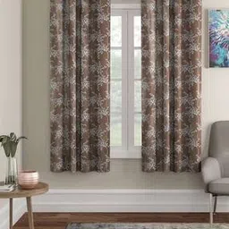 homely by romee Set of 2 Floral Pattern Window Curtains-picture-39