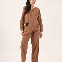 say Women Regular Fit Nightwear Set-picture-53