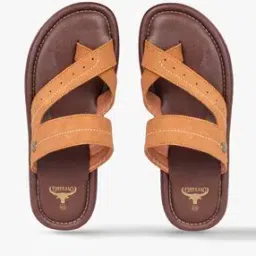 buffalo Toe-Ring Cross Strap Flat Sandals-picture-15