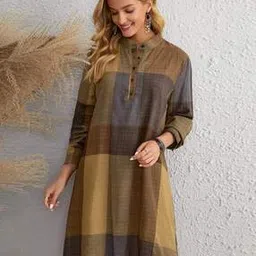 hivora Women Colourblock Shift Dress-picture-27