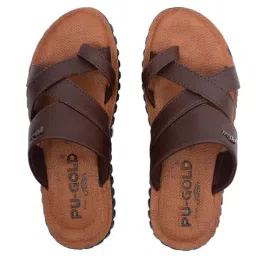 asian Men Open-Toe Slip-On Flat Sandals  image 1