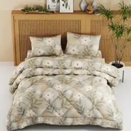 bianca Printed Double Comforter with Double Bedsheet & Pillow Covers-picture-47