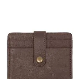 21 degree Genuine Leather Card Holder with Snap Button-picture-43