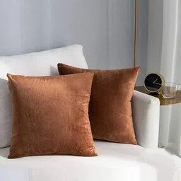 aazeem Set of 5 Square Cushion Covers with Zip Closure-picture-14