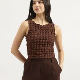 united colors of benetton Women Regular Fit Round-Neck Top-picture-48